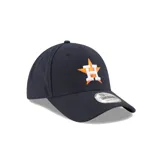 Gorro ajustable 9FORTY de los Houston Astros, con logotipo bordado en la parte frontal y escudo de la NFL en la parte trasera.