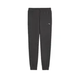 Pantalón de jogging Puma unisex color gris oscuro, de corte regular, con cintura elástica ajustable con cordón, bolsillos laterales, puños acanalados y logo bordado.