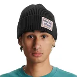 Gorro de lana color negro con parche de la marca Critical Slide.
