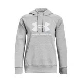 Buzo negro Under Armour de corte clásico, con capucha y logo grande estampado en el frente. Confeccionado en tejido Fleece ligero, cómodo y cálido.