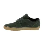 Championes Etnies Barge LS negros con detalles en marrón y suela blanca.