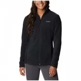 Campera polar Columbia Basin Trail III Full Zip para mujer, color azul marino. Con cierre frontal completo y bolsillos laterales con cierre.