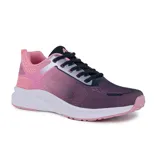 Championes deportivos American Sport Riley, color rosa y violeta, con capellada de mesh y suela blanca con detalles en rosa.