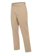 Pantalón chino RKF Turin color beige, con tecnología Natural Flex y ajuste modern fit.
