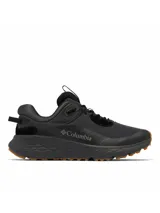 Championes Columbia Terrastride Crz para hombre, color negro con suela marrón. Capellada de material mixto con detalles de gamuza. Cierre con cordones. Tecnología Omni-Max™ Plus en la entresuela y suela de caucho antimarcas Omni-Grip™ de alta tracción.