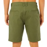 Bermuda Rip Curl Epic Walkshort color verde, largo 20'.