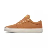 Championes Etnies Barge LS negros con detalles en marrón y suela blanca.