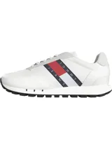 Zapatillas de running retro de diseño bajo, con exterior de poliéster reciclado y detalles icónicos de Tommy Jeans.