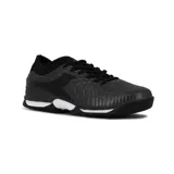 Championes Diadora Spot Futbol ID Teen, color negro con suela blanca.