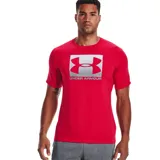 Remera Under Armour de hombre color azul marino, de corte clásico y cuello redondo. Presenta el logo de la marca estampado en el pecho. Confeccionada con tejido Tech™ que absorbe el sudor y tecnología Anti-Olor.