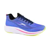 Championes deportivos Actvitta Cleo con estampado multicolor en tonos pastel, suela blanca y detalles en amarillo flúor.