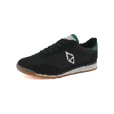 Zapatillas deportivas Osada, color negro con detalles en blanco y verde.