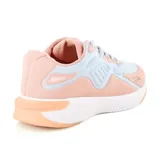 Championes deportivos Actvitta modelo Oasis, color rosa y celeste con suela blanca.