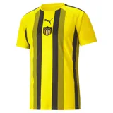 Camiseta de fútbol Puma del Club Atlético Peñarol, modelo rayado amarillo y negro. Incluye logo de Puma y escudo del club en el frente.