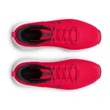 Championes Under Armour Charged Commit TR 4, color gris claro con logo negro y suela blanca.