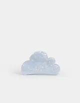 Broche para el pelo en forma de nube celeste con incrustaciones de strass.