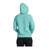 Buzo negro Under Armour de corte clásico, con capucha y logo grande estampado en el frente. Confeccionado en tejido Fleece ligero, cómodo y cálido.