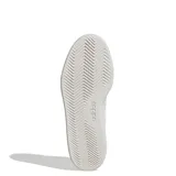 Championes Adidas Breaknet 3.0 de cuero sintético color blanco, con las tres tiras características de la marca en los laterales y suela de goma.