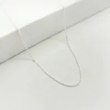 Cadena forcé de plata 925.