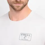 Remera manga corta color rosado claro con logo estampado en el pecho. Corte clásico. Marca O'Neill.