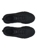 Championes Under Armour Charged Assert 10, color negro, ideales para running.
