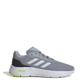 Championes Adidas Cloudfoam Move grises con detalles en blanco y negro.