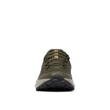 Zapatillas de senderismo Columbia Facet 75 Outdry, color negro con detalles en azul. Capellada de malla con superposiciones de TPU, tecnología OutDry™ impermeable y transpirable, sistema Navic Fit™ para mayor estabilidad, plantilla OrthoLite® Eco, entresuela TechLite™ Plush y suela Adapt Trax™ para tracción en terrenos secos o mojados.
