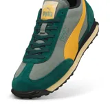 Zapatillas Puma Easy Rider Weathered, color verde con detalles en gris y amarillo.