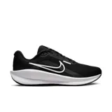 Championes de running Nike Downshifter 13, color negro con detalles en blanco.