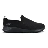 Zapatillas deportivas de malla negra, con suela acolchada y plantilla Goga Max® para máxima comodidad y amortiguación.
