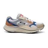 Championes Skechers Go Run Consistent 2.0 Retro Runner V1, con capellada de malla y gamuza en capas, cordones, plantilla Skechers Air-Cooled Goga Mat, espuma amortiguadora Skechers Soft Stride, tecnología M-Strike y amortiguación ULTRA LIGHT en la entresuela.