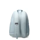 Mochila Puma Phase Backpack III, color celeste jaspeado, con logo y felino de Puma en negro en el frente. Presenta un compartimento principal con cierre y un bolsillo frontal con cierre. Posee un bolsillo lateral de malla.