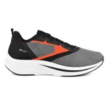 Championes deportivos Actvitta Carl, color gris con detalles en negro y naranja.