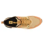 Zapatillas Caterpillar modelo Colorado SNKR LO CAN, color tostado con detalles en marrón.