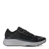 Championes de running Umbro negros con logo de la marca en el lateral y suela gris.