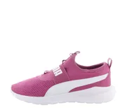 Championes Puma Anzarun Lite Slip On para mujer, color rosa con detalles en blanco.