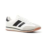 Championes deportivos American Sport Resh Drift, color blanco con detalles en negro y gris.