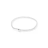 Pulsera de plata 925 con cuentas esféricas y un diseño minimalista.