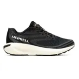 Zapatillas de running Merrell Morphlite para hombre, color negro con detalles en gris y blanco. Ideales para correr en asfalto o senderos.