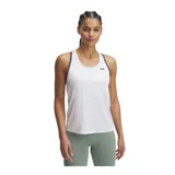 Musculosa deportiva Under Armour color verde agua, de corte suelto y tejido ligero y transpirable. Cuenta con logo de la marca en el pecho y ribete con el nombre de la marca en cuello y sisas.