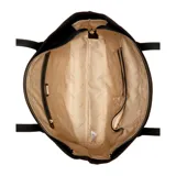 Bolso tote grande color negro de la marca Guess, modelo Jaxi.