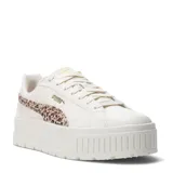 Championes urbanos Puma Karmen II Animal Flair, color blanco con detalles en animal print.