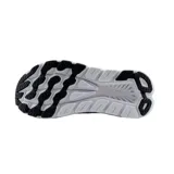 Championes Hoka Bondi 8 de running, color negro con detalles en blanco.