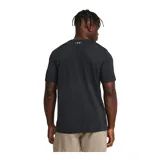 Remera deportiva Under Armour Vanish Seamless de hombre, color negro con logo plateado en el pecho. Confeccionada en tejido transpirable de secado rápido y sin costuras para evitar el roce.