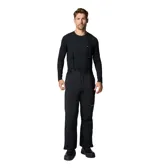 Pantalón de esquí negro Columbia Titanium Cirque Bowl para hombre, con tirantes elásticos ajustables, costuras selladas, tecnología impermeable y transpirable Omni-Tech, forro termorreflectante Omni-Heat Infinity, ventilación con cremallera en las piernas, rodillas articuladas, bolsillos con cremallera, protectores de puños interiores reforzados y polaina interna en la pierna.