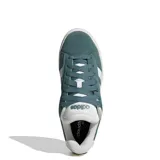 Championes Adidas Grand Court Alpha color verde azulado con detalles en blanco.