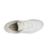 Championes de running blancos con detalles en beige.