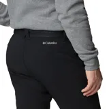 Pantalón de senderismo negro con forro termorreflectante Omni-Heat™, tejido elástico en 2 direcciones, repelencia avanzada Omni-Shield™, cinturón extraíble integrado, bolsillos para las manos, bolsillo de seguridad con cremallera, cremalleras en las piernas para una apertura extendida, abertura de pierna reforzada y cinchas en el dobladillo de las piernas.