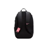 Mochila impermeable negra con detalles en rojo, diseñada para proteger el equipo durante el entrenamiento.