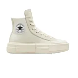 Zapatillas Converse Chuck Taylor All Star Cruise Hi color crema, de caña alta y plataforma con diseño texturizado.